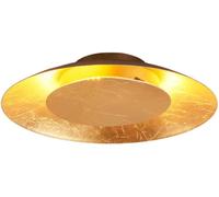 Lindby Lámpara de techo LED de Metal Dorado