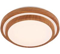 Lindby Lámpara de techo LED de Plástico Marrón