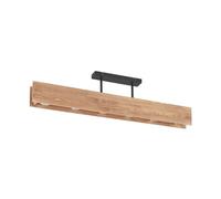 Lindby Lámpara de techo Malwin en Marrón hecho Madera e.o. para Salón & Comedor (6 llamas, GU10) lámpara madera