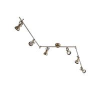 Lindby Lámpara de techo Perseas en Bronce hecho Metal e.o. para Salón & Comedor (6 llamas, GU10) lámpara