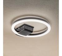 Lindby Lámpara LED de techo para exterior Finian, Ø 31 cm, CCT, atenuable