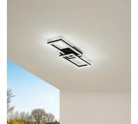 Lindby Lámpara LED de techo para exterior Finian, 64 cm x 21 cm, CCT atenuable