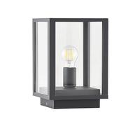 Lindby Lámpara para exterior Giavanna (Moderno) en Negro hecho de Aluminio (1 llama, E27) iluminación senderos baliza farola