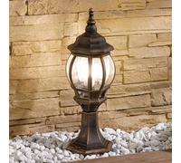 Lindby Lámpara sobremuro Nadesha, dorada cepillada True