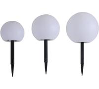 Lindby Lámpara solar de Plástico Blanco