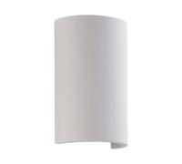 Lindby LED Lámpara de pared Jenke (Moderno) en Blanco hecho Cerámica, Arcilla Yeso e.o. para Salón & Comedor (2 llamas, aplique