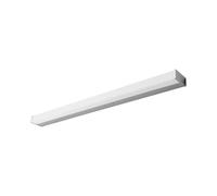 Lindby LED Lámpara de pared Philippa (Moderno) en Plateado hecho Metal e.o. para Cuarto baño (1 llama, lámparas, aplique