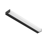 Lindby LED Lámpara de pared Ulisan (Moderno) en Negro hecho Aluminio e.o. para Cuarto baño (1 llama, lámparas, aplique
