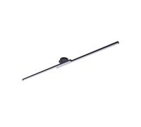 Lindby LED Lámpara de techo Aurendor (Moderno) en Negro hecho Aluminio e.o. para Salón & Comedor (2 llamas, lámpara, plafón