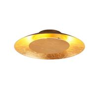 Lindby LED Lámpara de techo Keti (Moderno) en Dorado hecho Metal e.o. para Pasillos (1 llama, lámpara, plafón