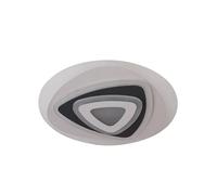 Lindby LED Lámpara de techo Rebeka (Moderno) en Blanco hecho Plástico e.o. para Salón & Comedor (1 llama, lámpara, plafón