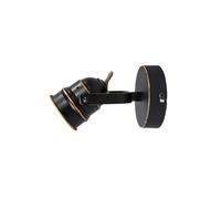 Lindby - Leonor Aplique de Pared Black/Gold