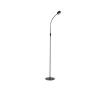 Lindby - Maori LED Lámpara de Pie Negro