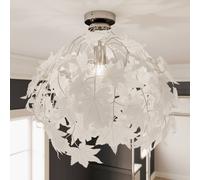 Lindby Maple: plafón decorado con hermosas hojas