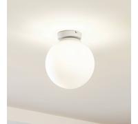 Lindby Meriala plafón blanco, pantalla Ø 25cm