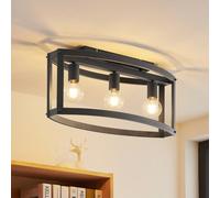Lindby Mizgin plafón sin rejilla 3 luces