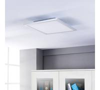 Lindby panel LED Livel, juego de 2, CCT, 40 cm x 40 cm, control remoto
