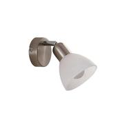 Lindby - Paulina LED Aplique de Pared Satin Nickel/White