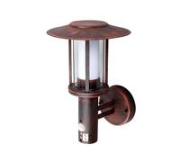 Lindby - Pavlos LED Aplique Exterior w/Sensor Rust