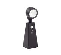 Lindby - Raide LED Lámpara de célula solar w/Sensor Negro