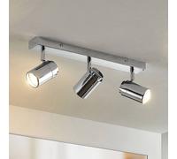 Lindby Remilan downlight de techo, cromo, largo