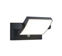 Lindby - Sherin Aplique de Pared Exterior w/Sensor Dark Grey