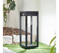 Lindby Smart baliza LED solar Enea, sensor, CCT, RGB True