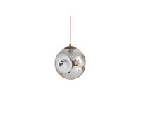 Lindby - Valentina Lámpara Colgante Smoked Grey/Coffee