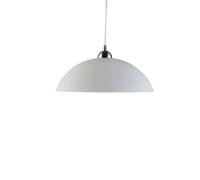 Lindby Lámpara de techo de vidrio blanco