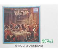 Linde Brandis Melkus - Telemann Tafelmusik Drei Konzerte . Schola Cantorum Basiliensis Wenzinger