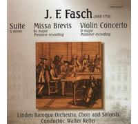 LINDEN BAROQUE ORCH - FASCH: MISSA BREVIS: VLN CONC