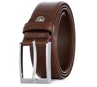 Lindenmann- Cinturón de cuero para hombre, mógano, 151, tamaño/tamaño: 125