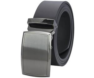 LINDENMANN Cinturón de piel para hombre, automático, 40 mm, piel de vacuno, color negro, Negro , Bundweite 110 cm Gesamtlänge 125 cm W 43.5 XL