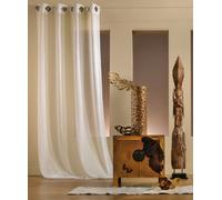 Linder 0169/11/375FC - Visillo, poliéster, 145 x 260 cm, Color Crema