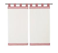 Linder 0230/6/90162/453/70 x 160 - Visillo, poliéster, 70x160, Color Rojo