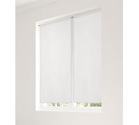 LINDER - Visillo de Cristal (45 x 120 cm, 100% poliéster, Certificado Öko-TX, Tejido y teñido en Francia, colección Etamine Helada