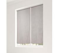 Linder - Visillo para Cortinas (45 x 120 cm, 100% poliéster, Certificado Öko-TX, Tejido y teñido en Francia, colección Etamine Helada
