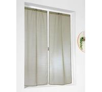LINDER - Visillo para Cortinas (60 x 140 cm, 100% poliéster, Certificado Öko-TX, colección Etamine Helada