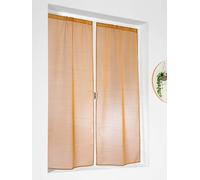 LINDER - Visillo para Cortinas (60 x 140 cm, 100% poliéster, Certificado Öko-TX, Tejido y teñido en Francia, colección Etamine Helada