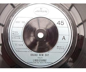 Lindisfarne Brand New Day 7" Mercury 6007195 EX 1978