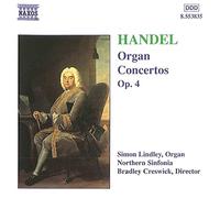 Lindley - Handel: Organ Concertos,Op.4