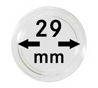 Lindner 2250029P Cápsulas para monedas-paquete de 10