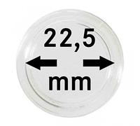 Lindner 2250225P Cápsulas para monedas-paquete de 10