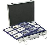 LINDNER Das Original Maletín de Aluminio para 36 Slabs