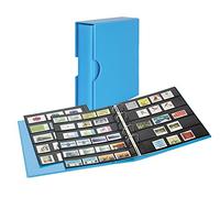 LINDNER Das Original Tapa de Anillos PUBLICA M Color con 10 Hojas para Sellos y Estuche - Nautic (Azul)