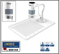 LINDNER S66144 Microscopio Digital Flex Con Soporte Y Mesa De Objetos