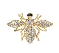 Lindo Abeja Vuela Insecto Broche de Navidad Broche Esmalte Broches Regalos de Cumpleaños Ropa sc