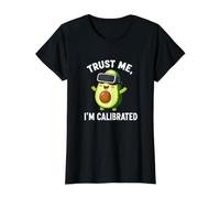 Lindo Aguacate Gamer Trust Im Calibrated Design Camiseta gráfica económica, Mujer, Negro, L