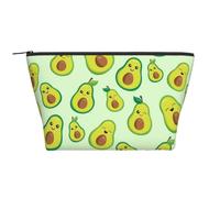 Lindo Aguacate Impreso., Bolsa de artículos de tocador Bolsa de Maquillaje Bolsa de cosméticos Bolsa de artículos de tocador de Viaje portátil