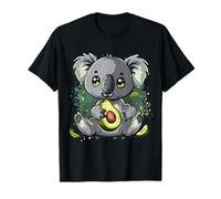 Lindo Aguacate Koala Bear Koala Lover Animal Art Acuarela Camiseta